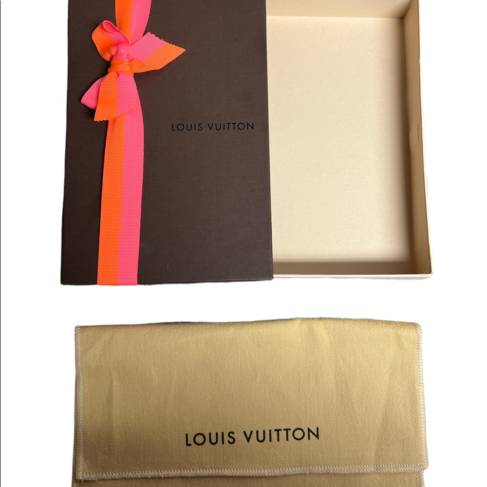 Authentic Louis Vuitton box and dust bag